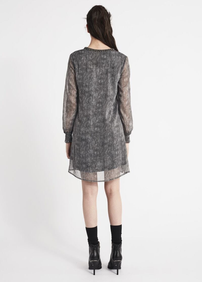 Abito stile impero in chiffon