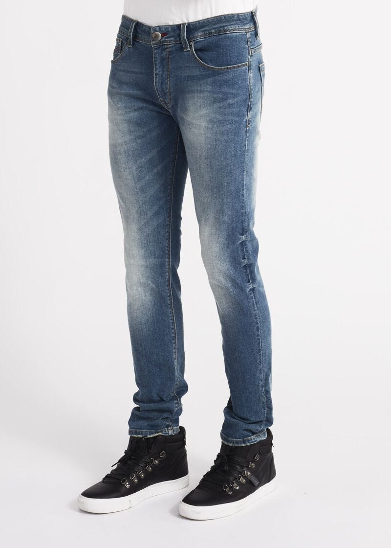 Jeans skinny a vita bassa