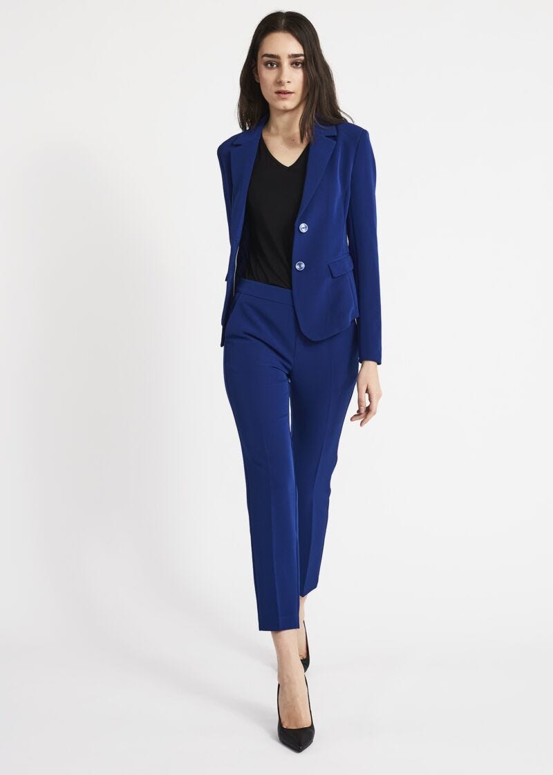 Trousers with jewelled detail