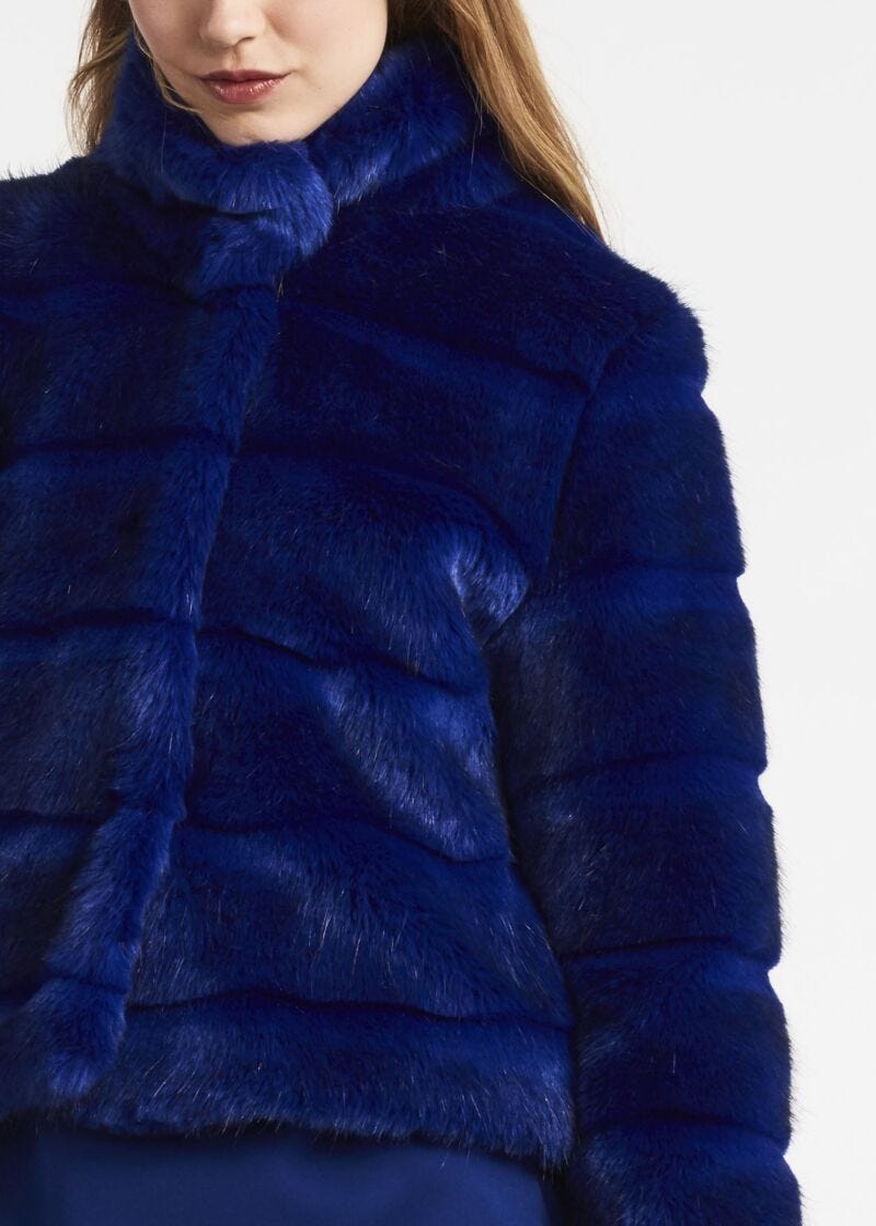 Mink effect cape