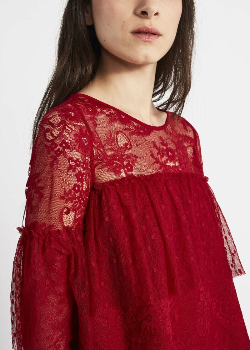 Lace blouse