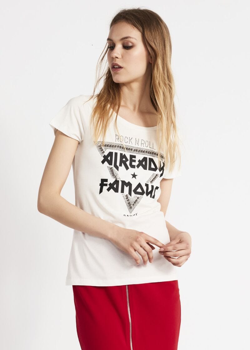 T-shirt con stampa