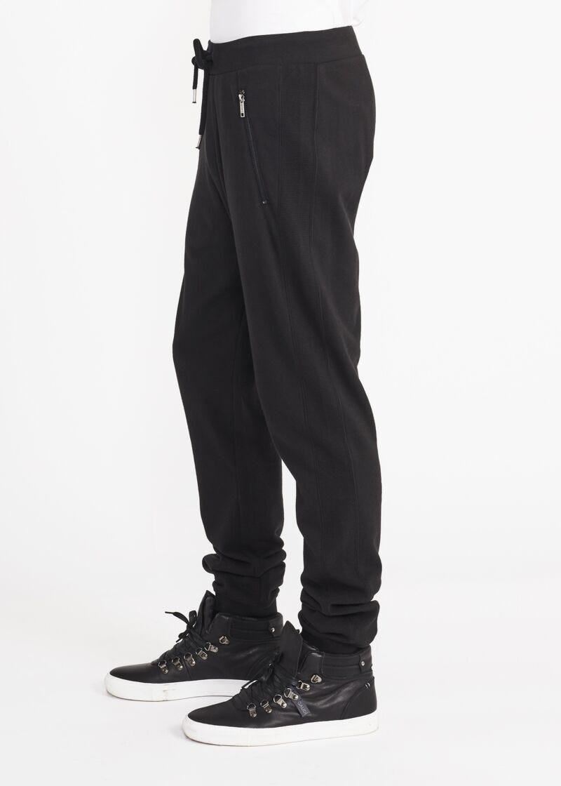 Fleece jogging trousers