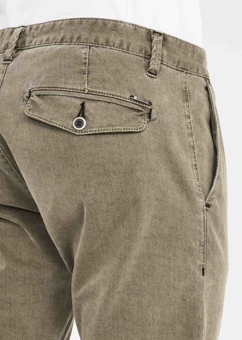 Polka dot chinos