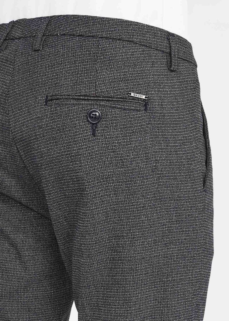 Pantaloni chino in viscosa stretch