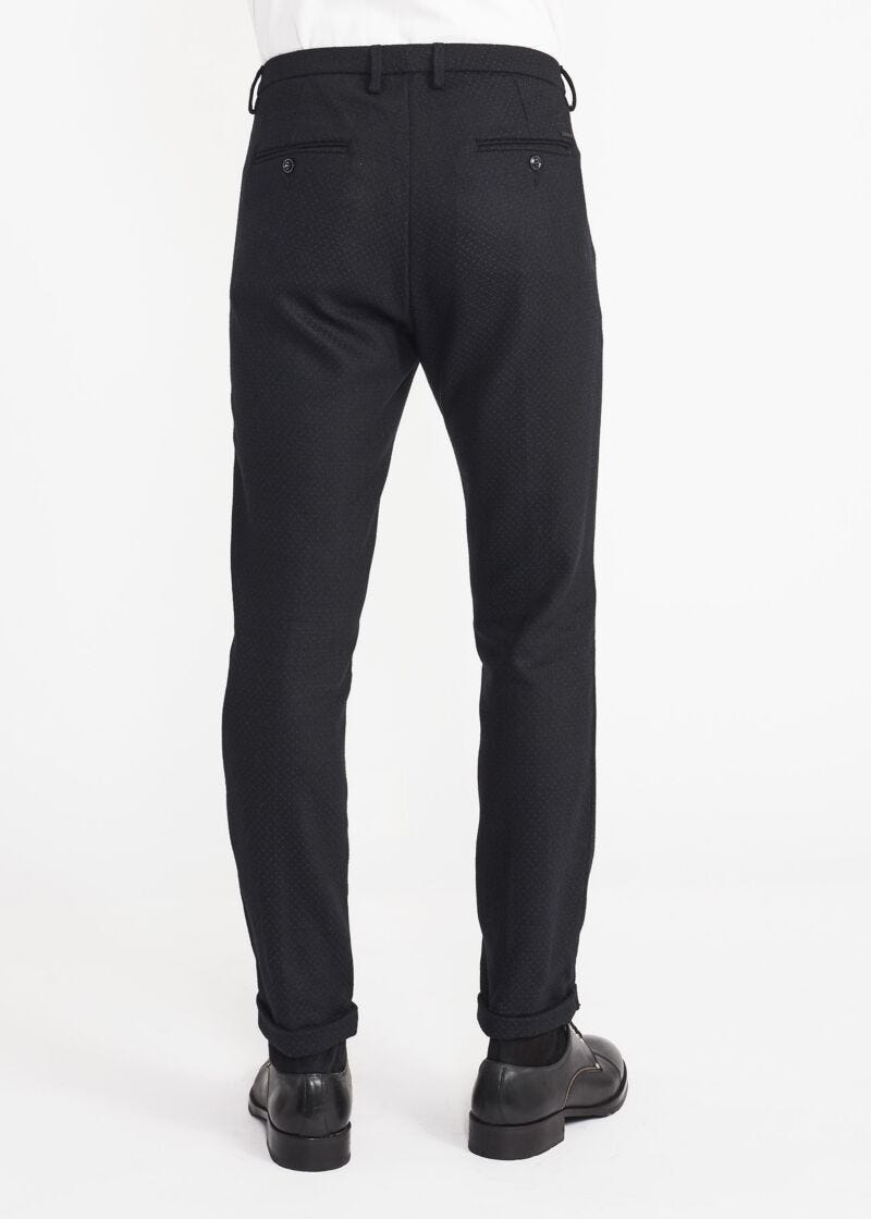 Jacquard chinos