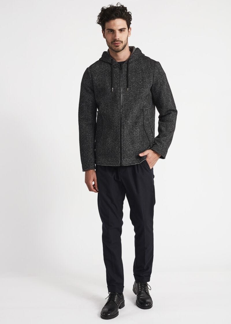 Jacket with hood