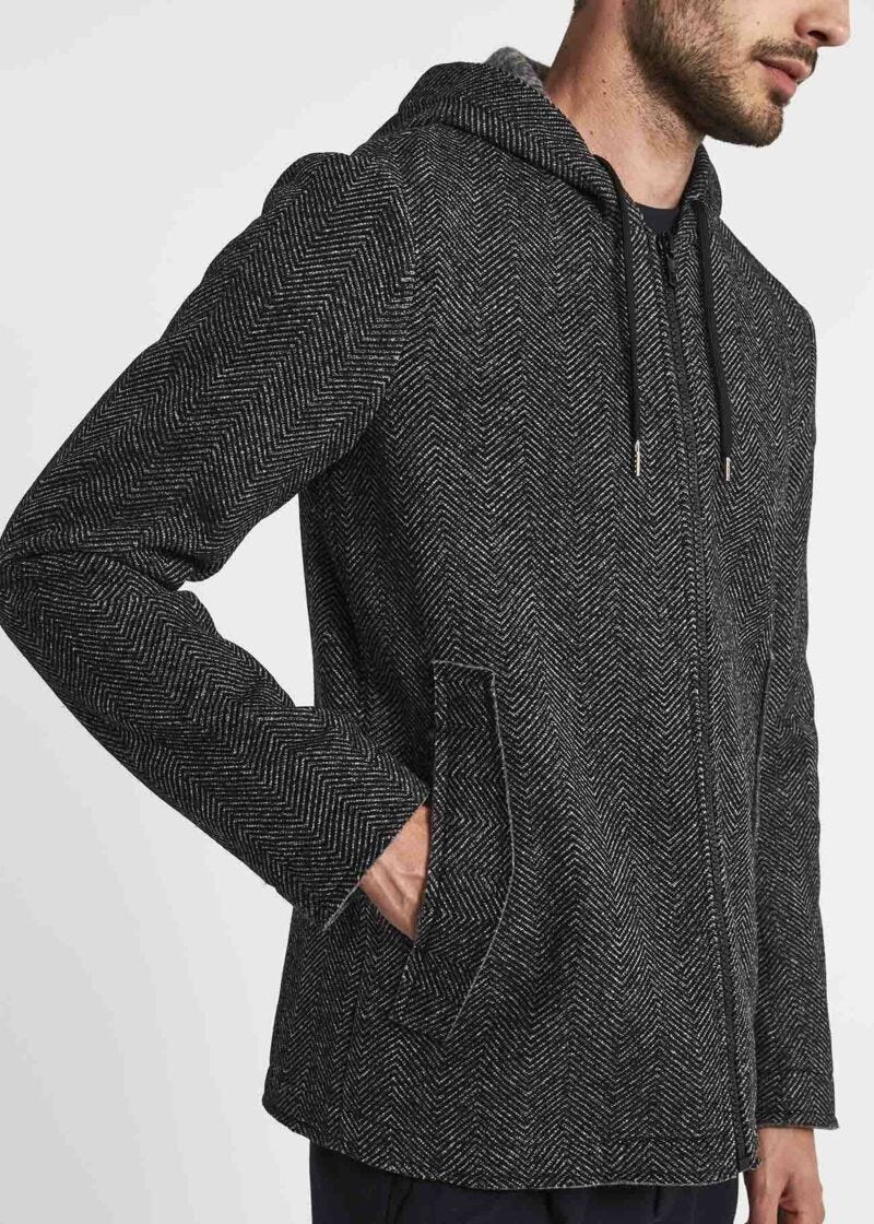 Jacket with hood