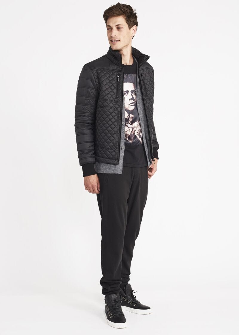 Cardigan con collo cubano