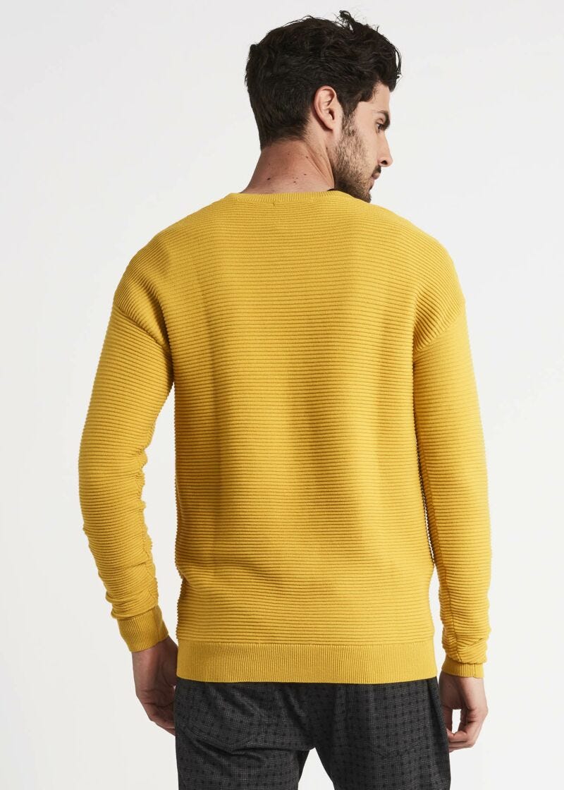 Jumper with striped design