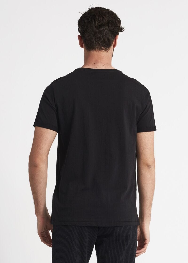 T-shirt with printed patch