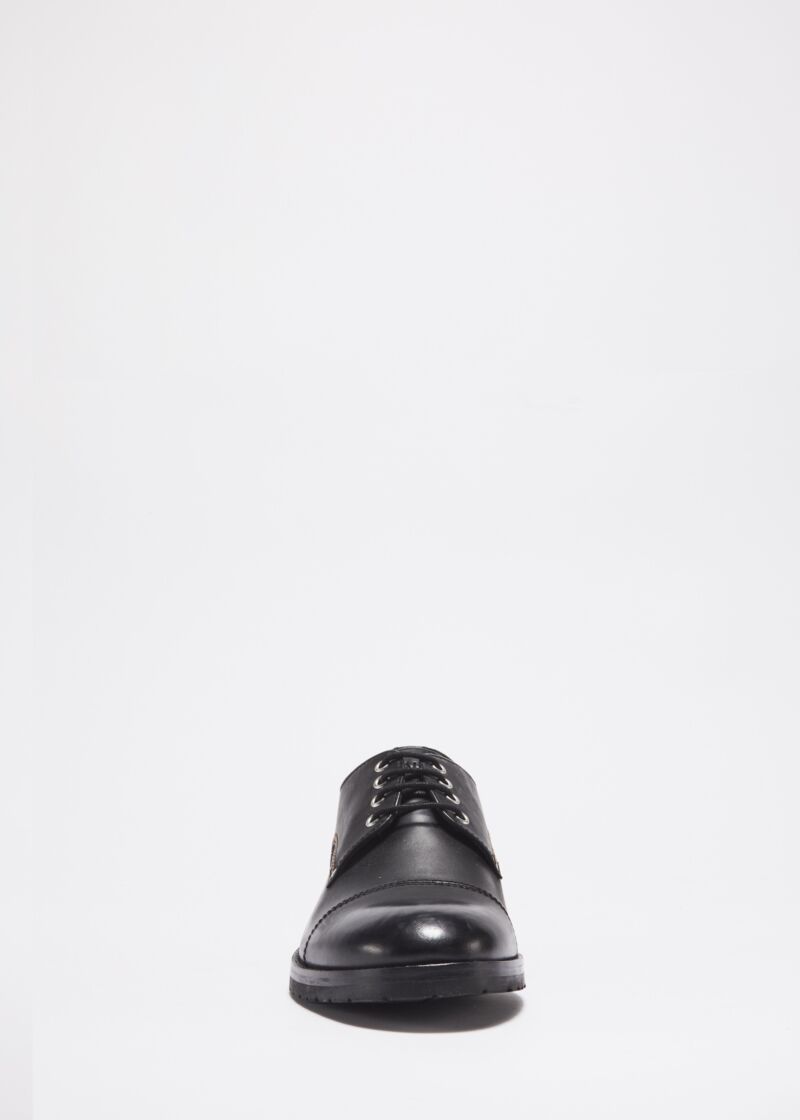 Derby in vintage leather