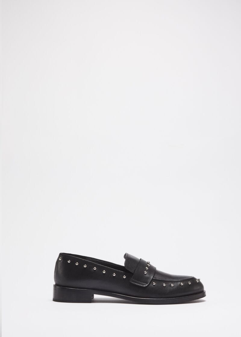Studded loafer