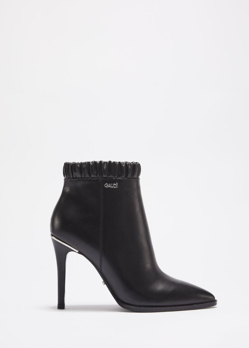 Low boot in nappa