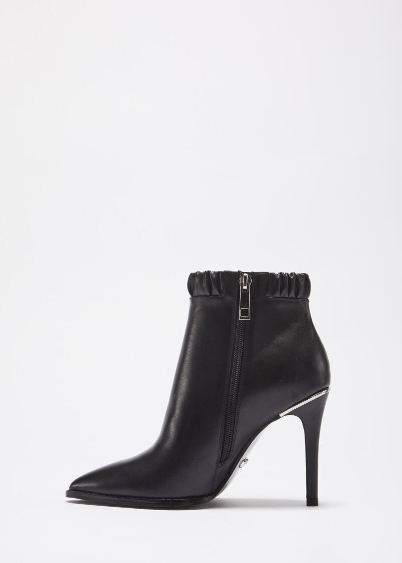 Low boot in nappa