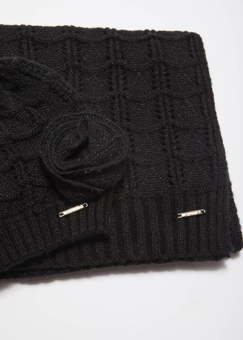 Scarf and hat set