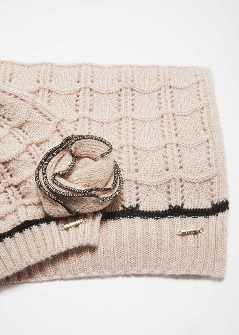 Scarf and hat set