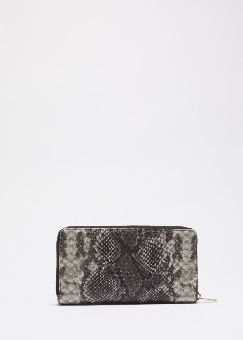 Faux leather wallet