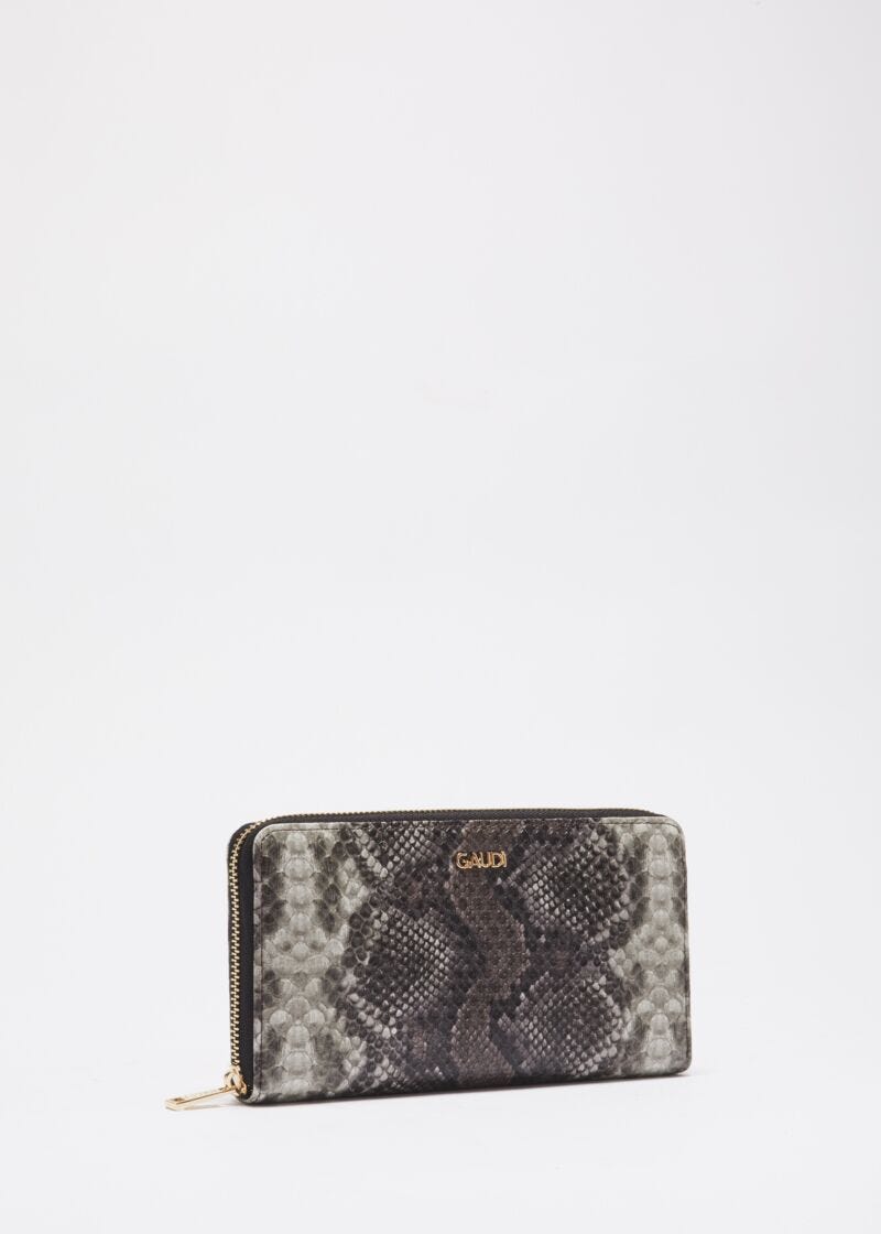 Faux leather wallet