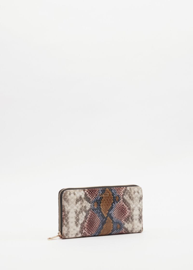 Faux leather wallet