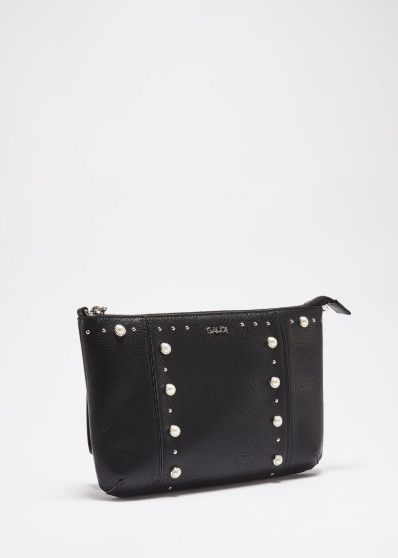 Clutch with beads and micro studs