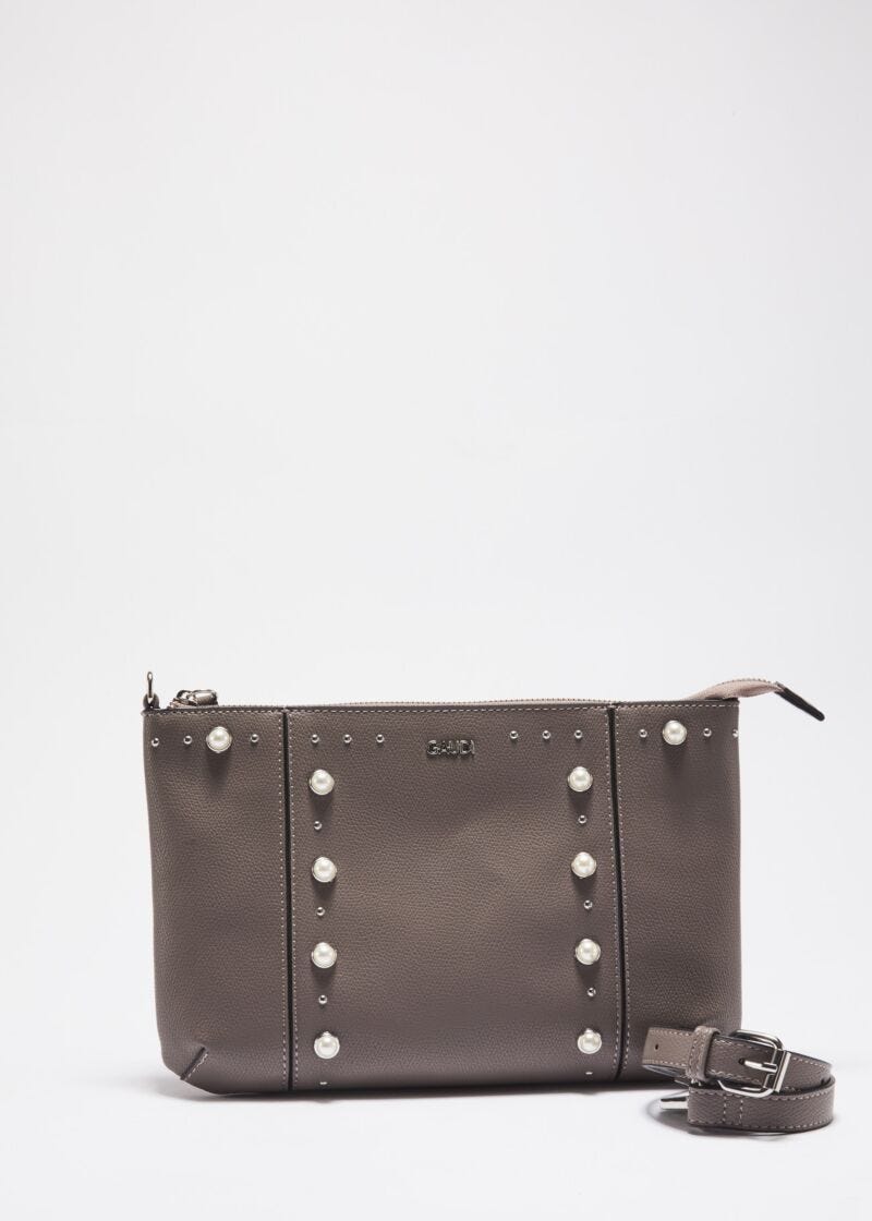 Clutch with beads and micro studs
