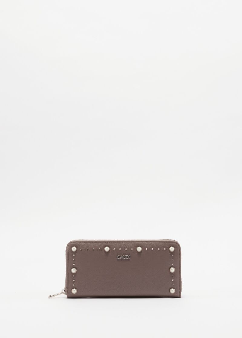 Faux leather wallet