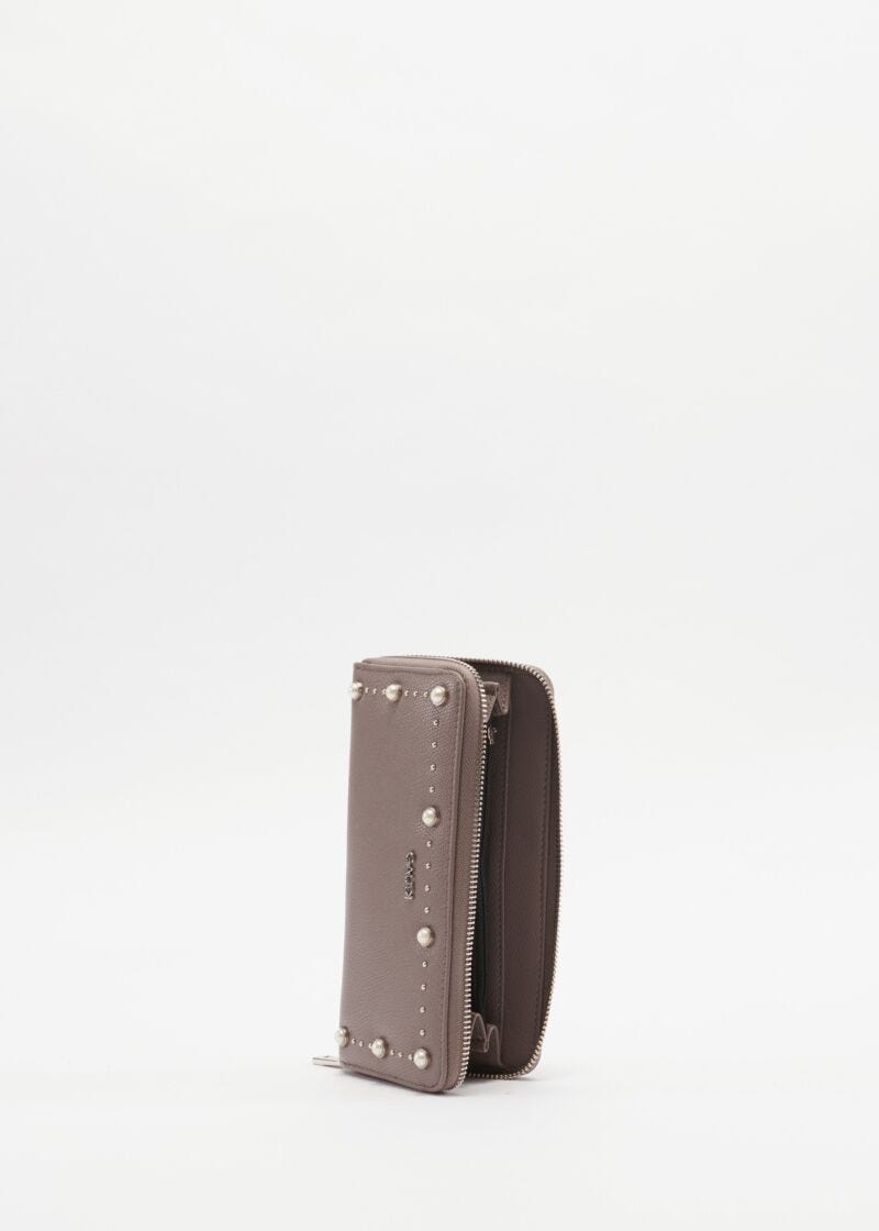Faux leather wallet