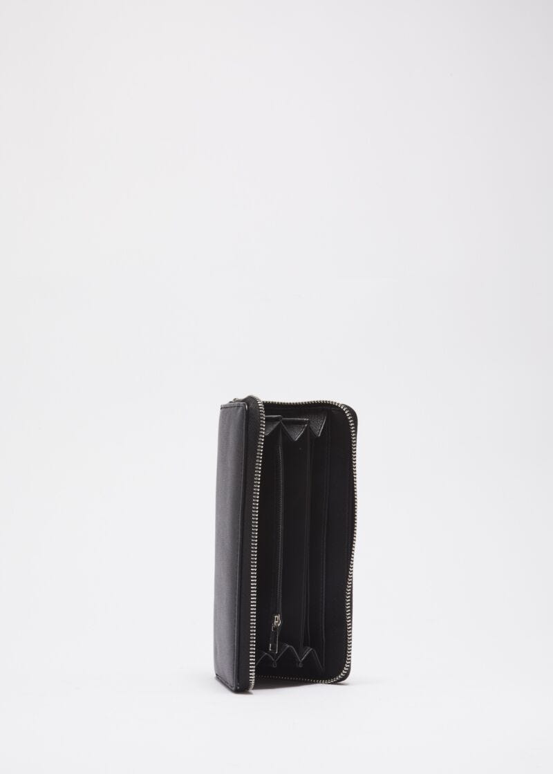 Wallet with micro-stud embellishment