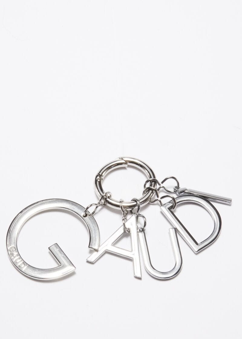 Keyring with logo