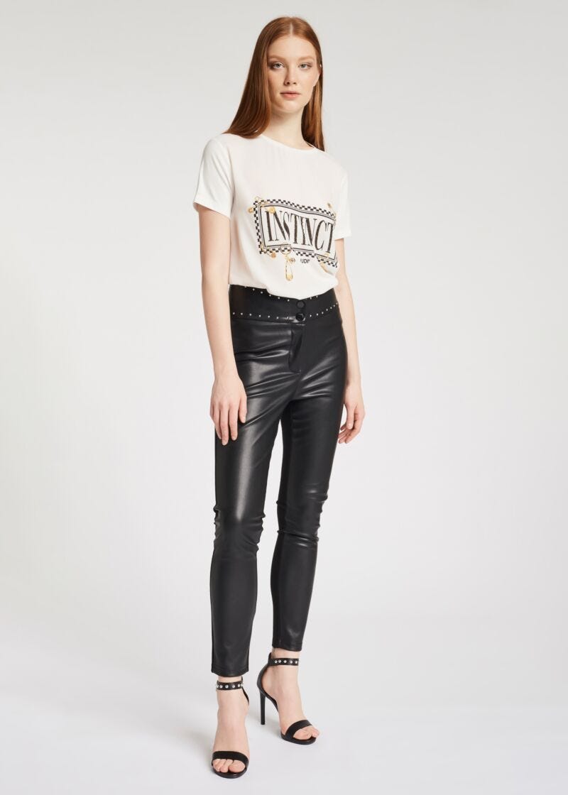 T-shirt avec inscription