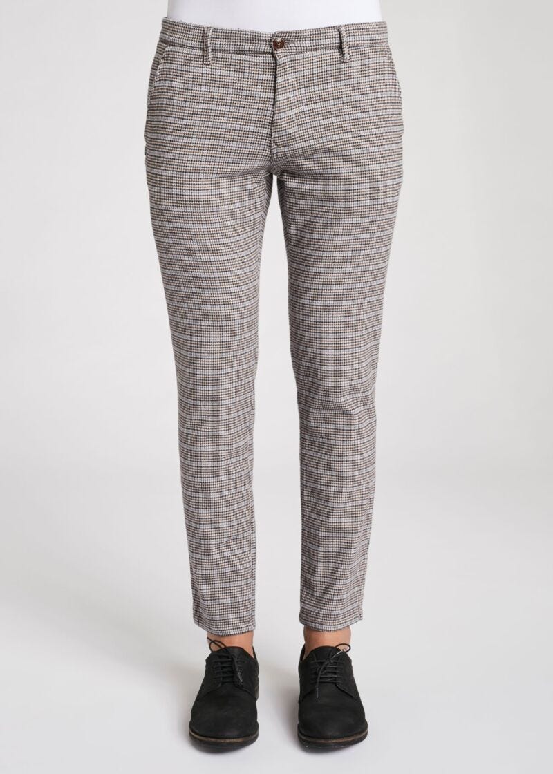 Patterned chinos