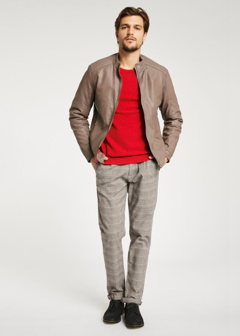Pantalon en prince-de-galles