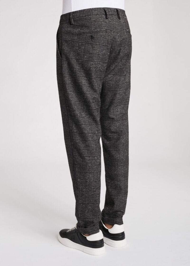 Viscose-blend trousers