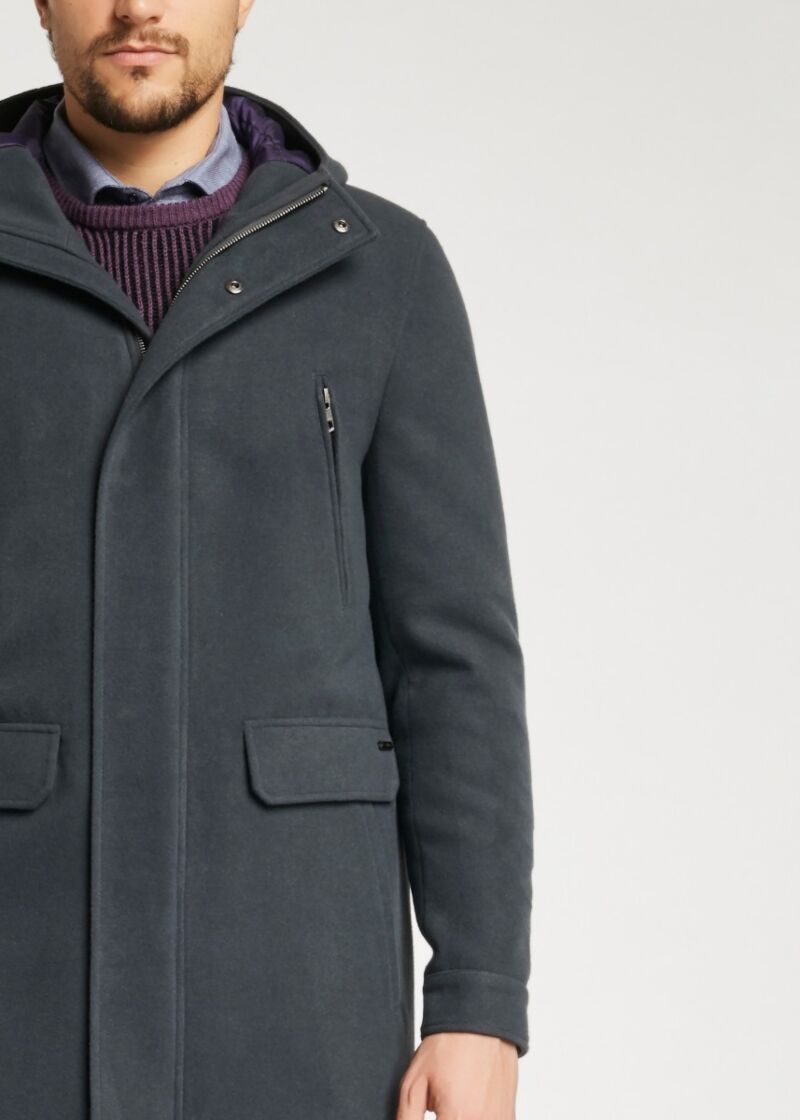 Manteau à capuche