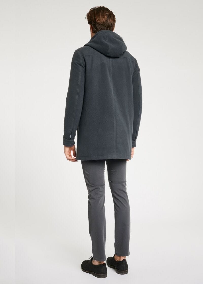 Manteau à capuche