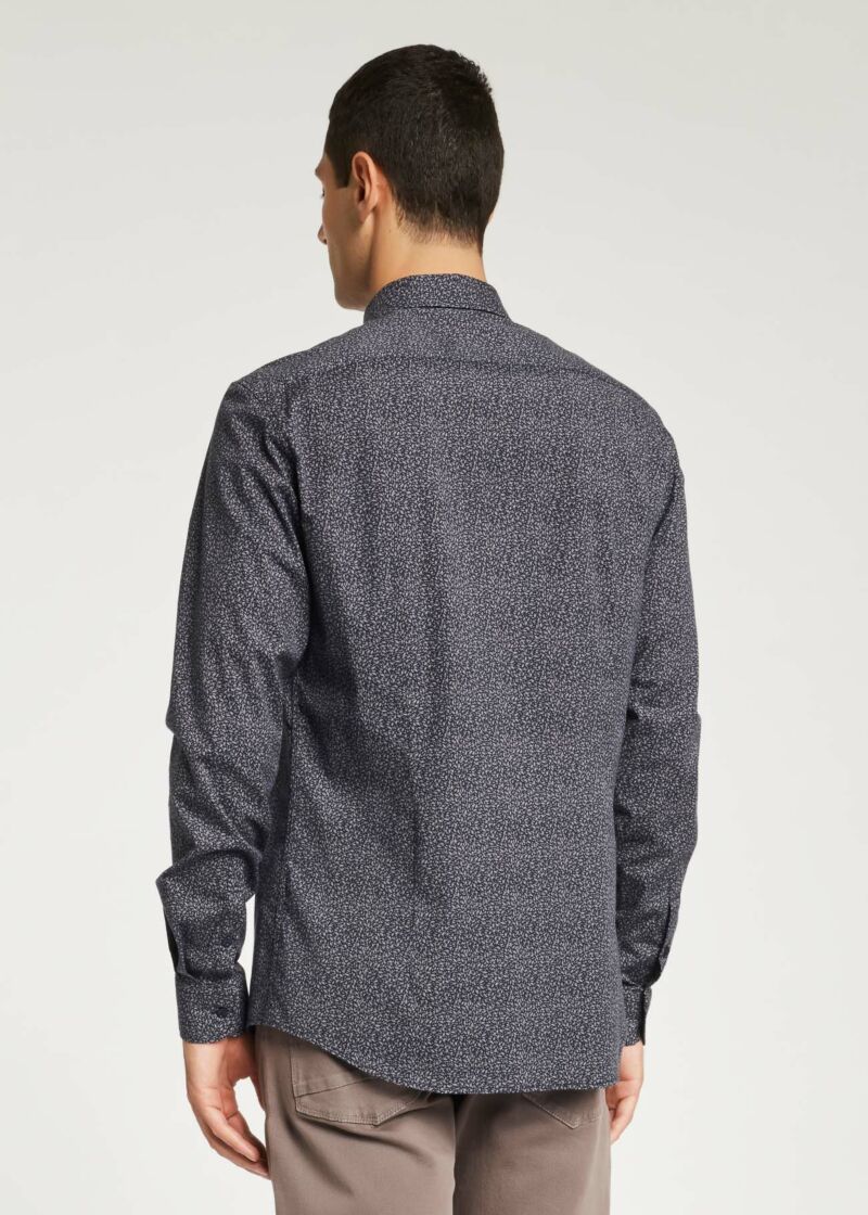 Chemise en popeline imprimée