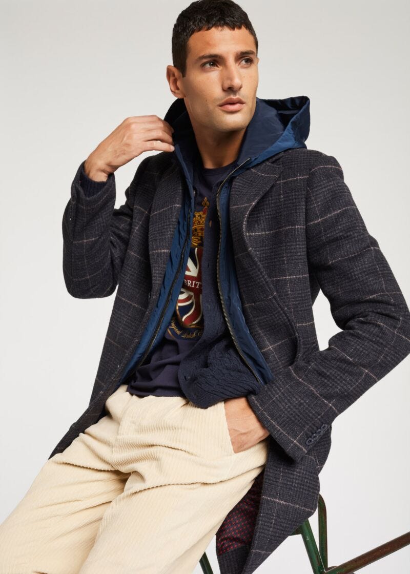 Cardigan en mélange de laine
