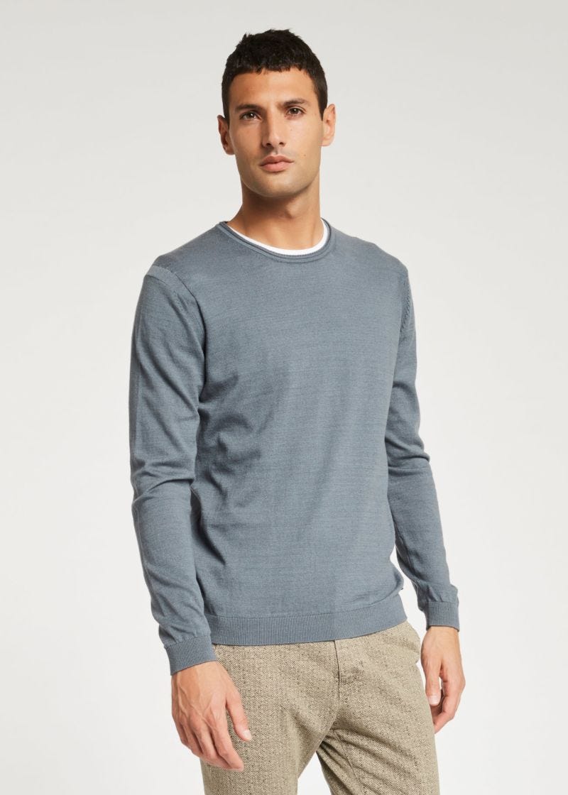 Cotton and cashmere jumper 