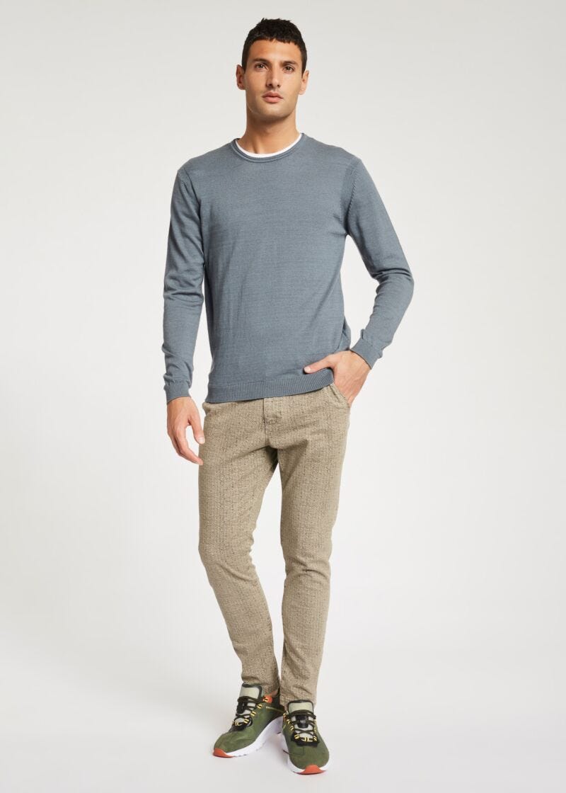 Cotton and cashmere jumper 