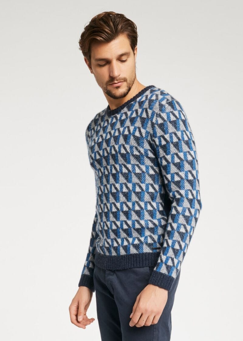 Pull en laine et alpaga