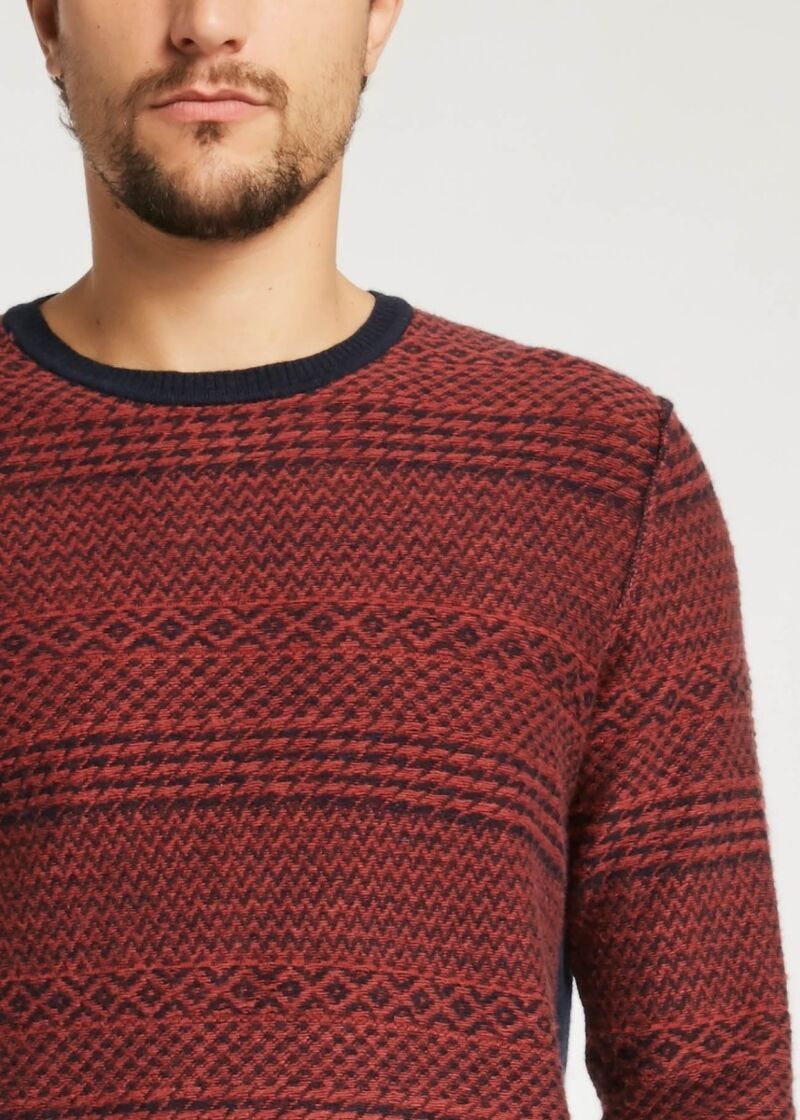 Wool-blend jumper