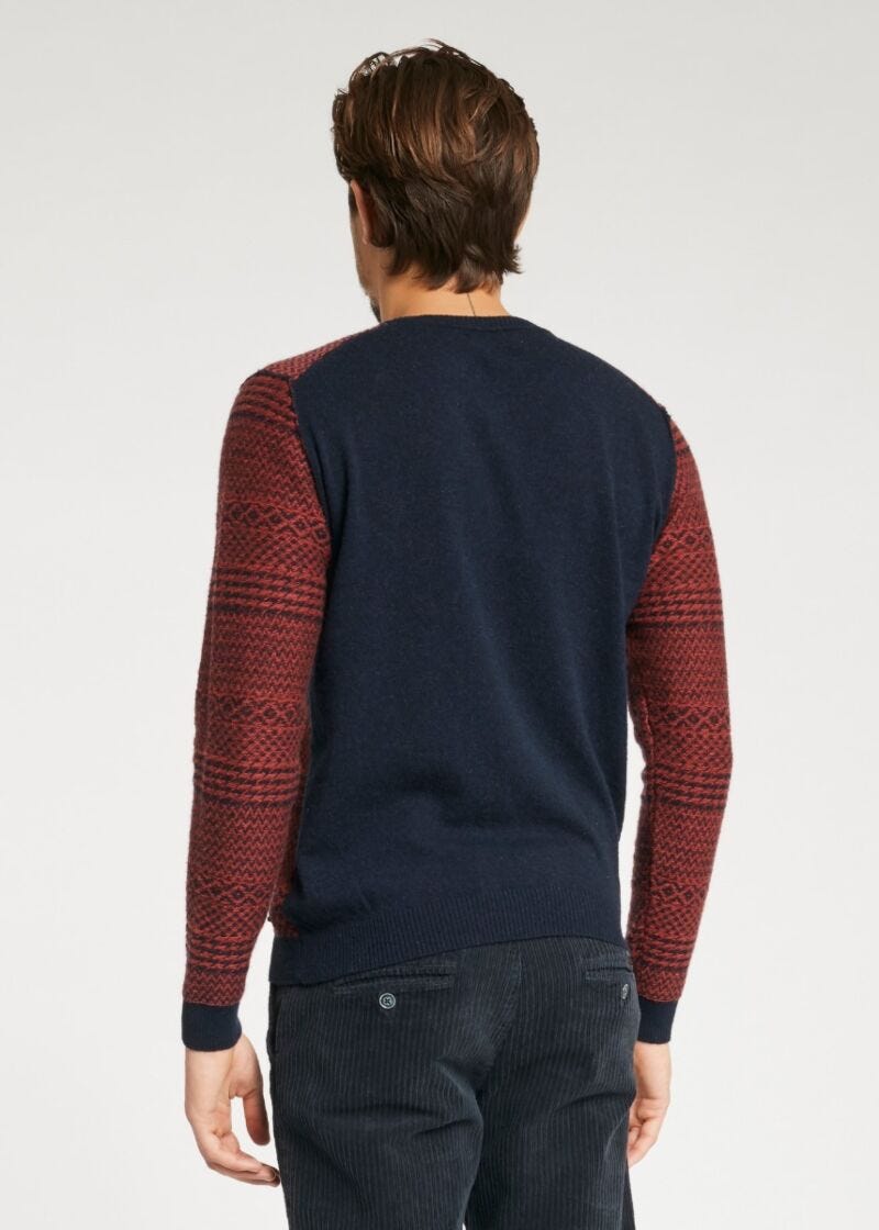 Wool-blend jumper