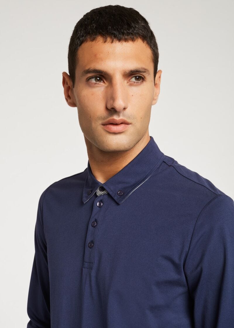Polo en jersey de coton