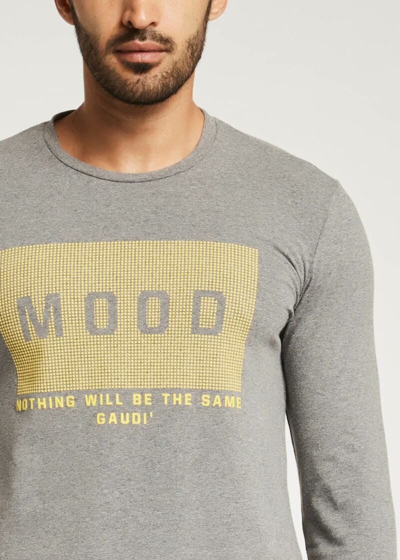 T-shirt avec inscription imprimée