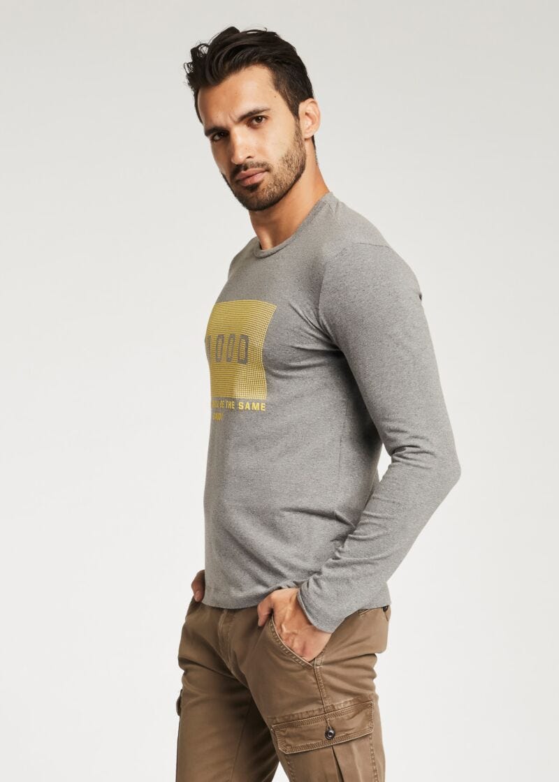 T-shirt avec inscription imprimée