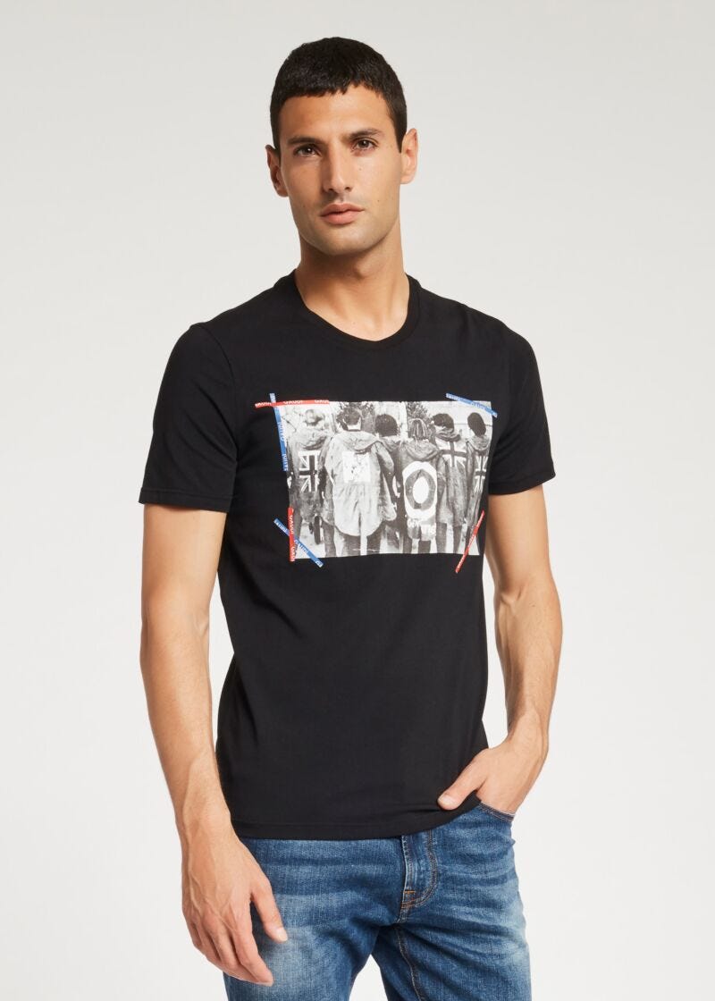 T-shirt avec imprimé photo