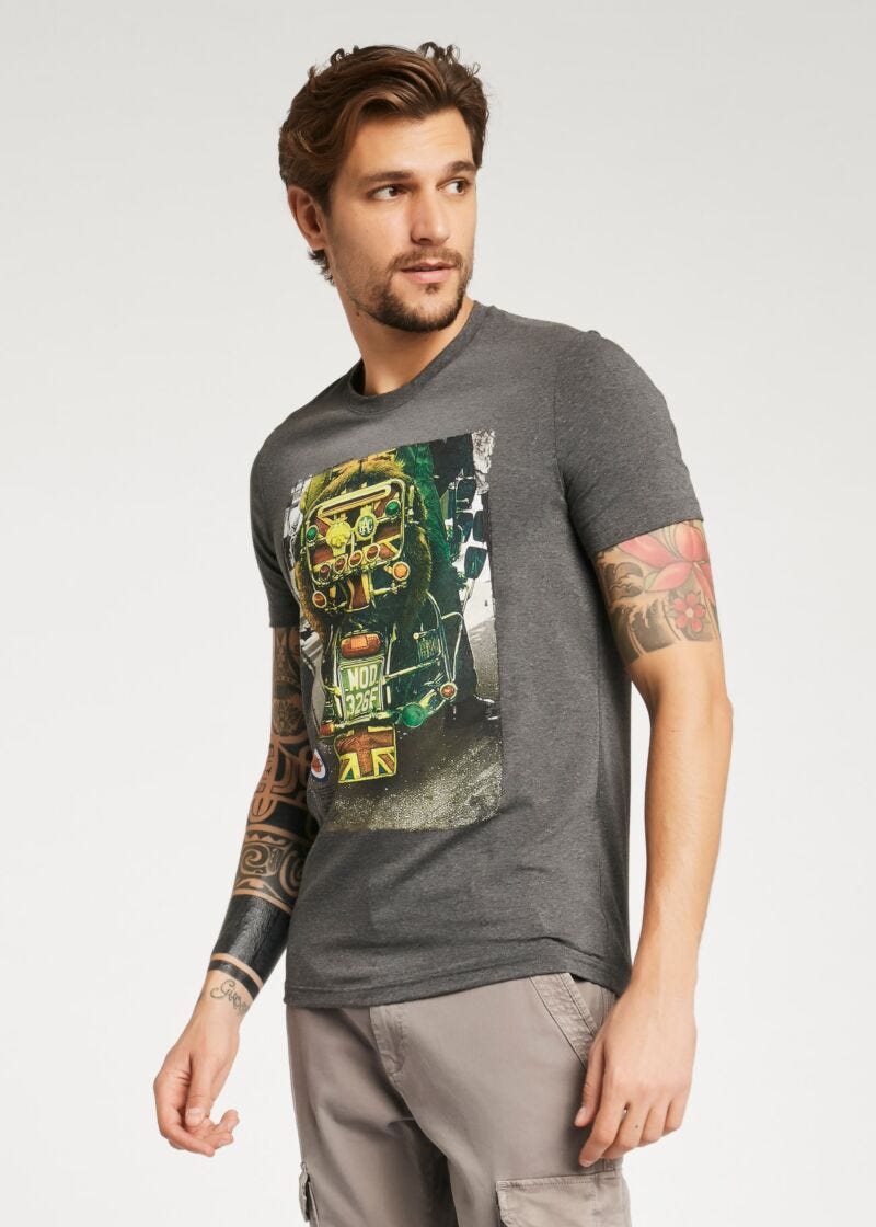 T-shirt avec imprimé graphique