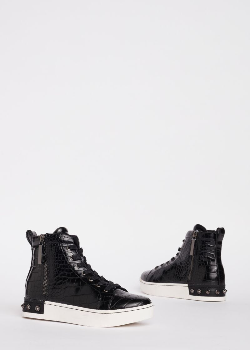 Women's high-top trainers