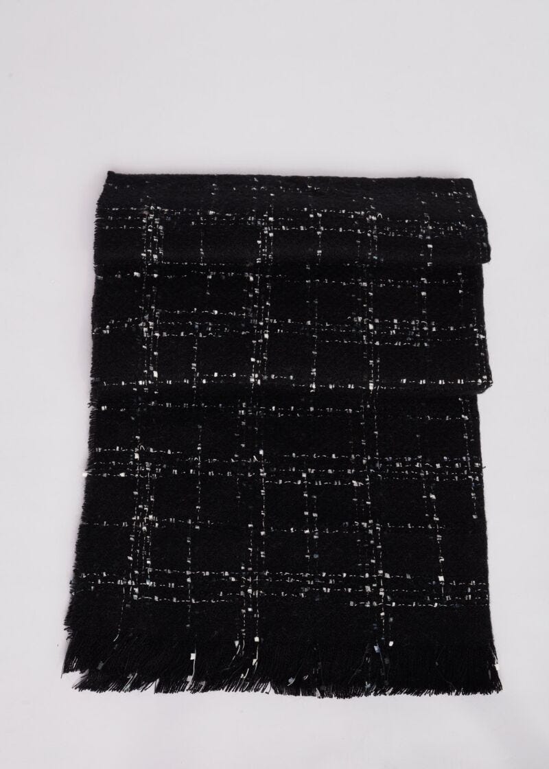 Embellished scarf